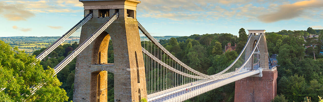 Bristol's iconic Clifton Suspension Bridge